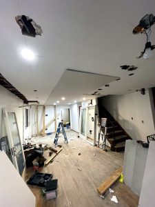 Basement demolition