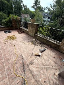 Terrace demolition tools