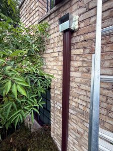 Downspout detail